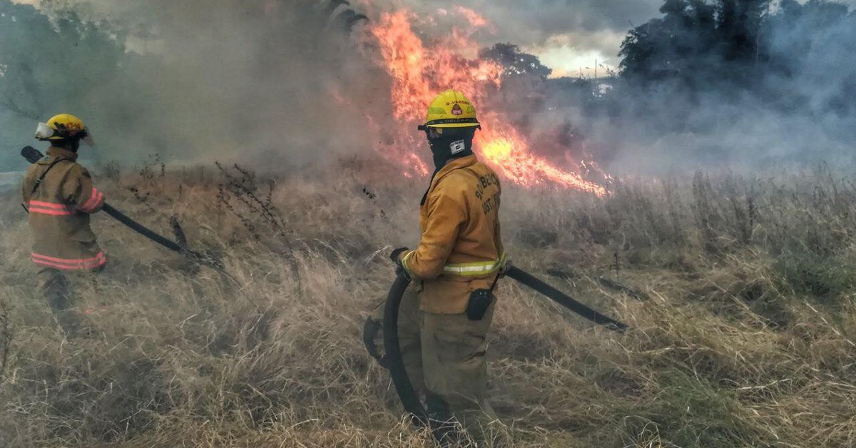 País registra el doble de incendios forestales este año