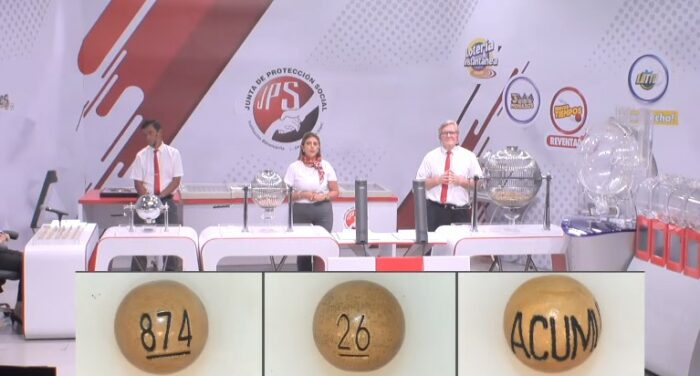Acumulado de ¢570 millones se vendió en Santa Ana: Número 26 con la serie 874 fue el favorecido