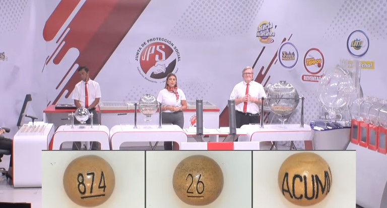 Acumulado de ¢570 millones se vendió en Santa Ana: Número 26 con la serie 874 fue el favorecido