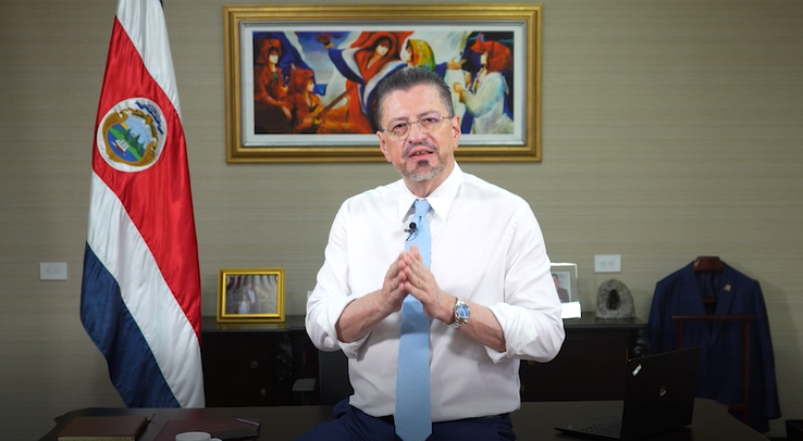 Presidente Rodrigo Chaves defendió nuevamente proyecto sobre jornadas 4/3