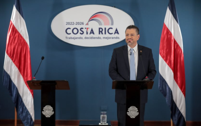 Presidente Chaves niega que se utilice proyecto de Ley contra crimen organizado como ‘moneda de cambio’