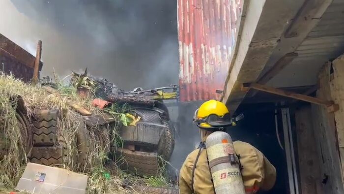 Bomberos registra aumento de incendios en estructuras, vehículos y por gas licuado en comparación a 2022