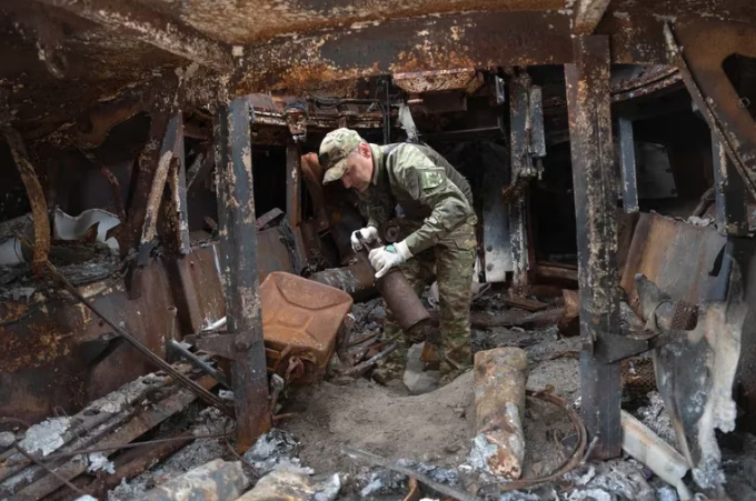 Ucrania anunció la recuperación de ocho localidades ocupadas por Rusia en el sur del país