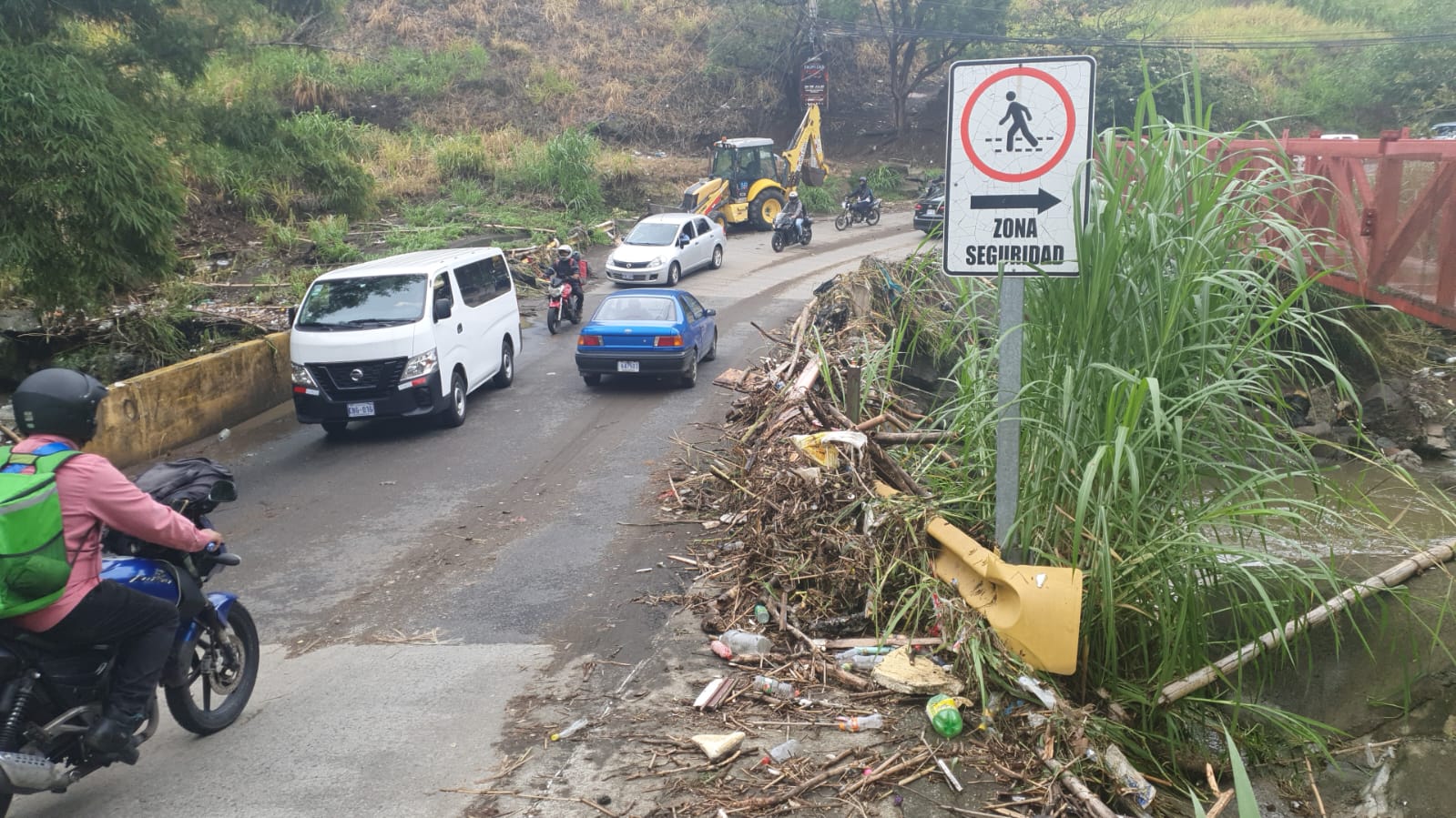 CNE reportó 78 incidentes por lluvias en las últimas horas, la capital fue la más afectada