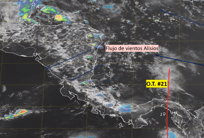 ¡Aliste la sombrilla! Fin de semana largo tendrá lluvias y vientos por ondas tropicales 21 y 22