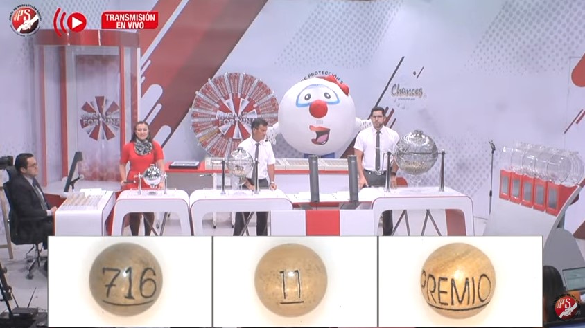 Número 11 con la serie 716 es el premio mayor del sorteo del Día de la Madre