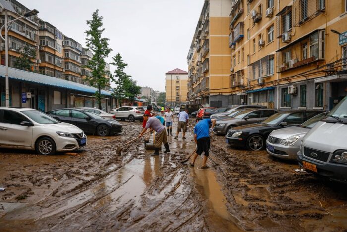China emite alerta amarilla por fuertes precipitaciones