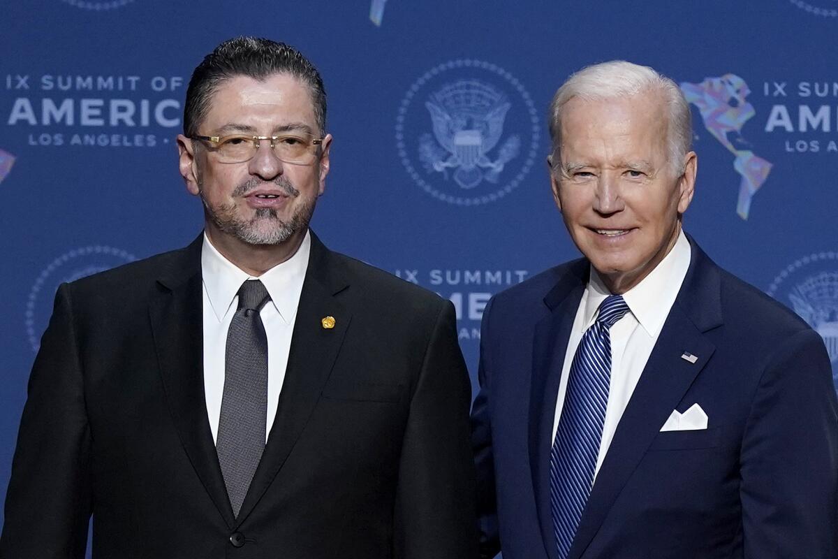 Presidente Rodrigo Chaves se reúne con su homólogo Joe Biden: Migración y ciberseguridad estarán sobre la mesa