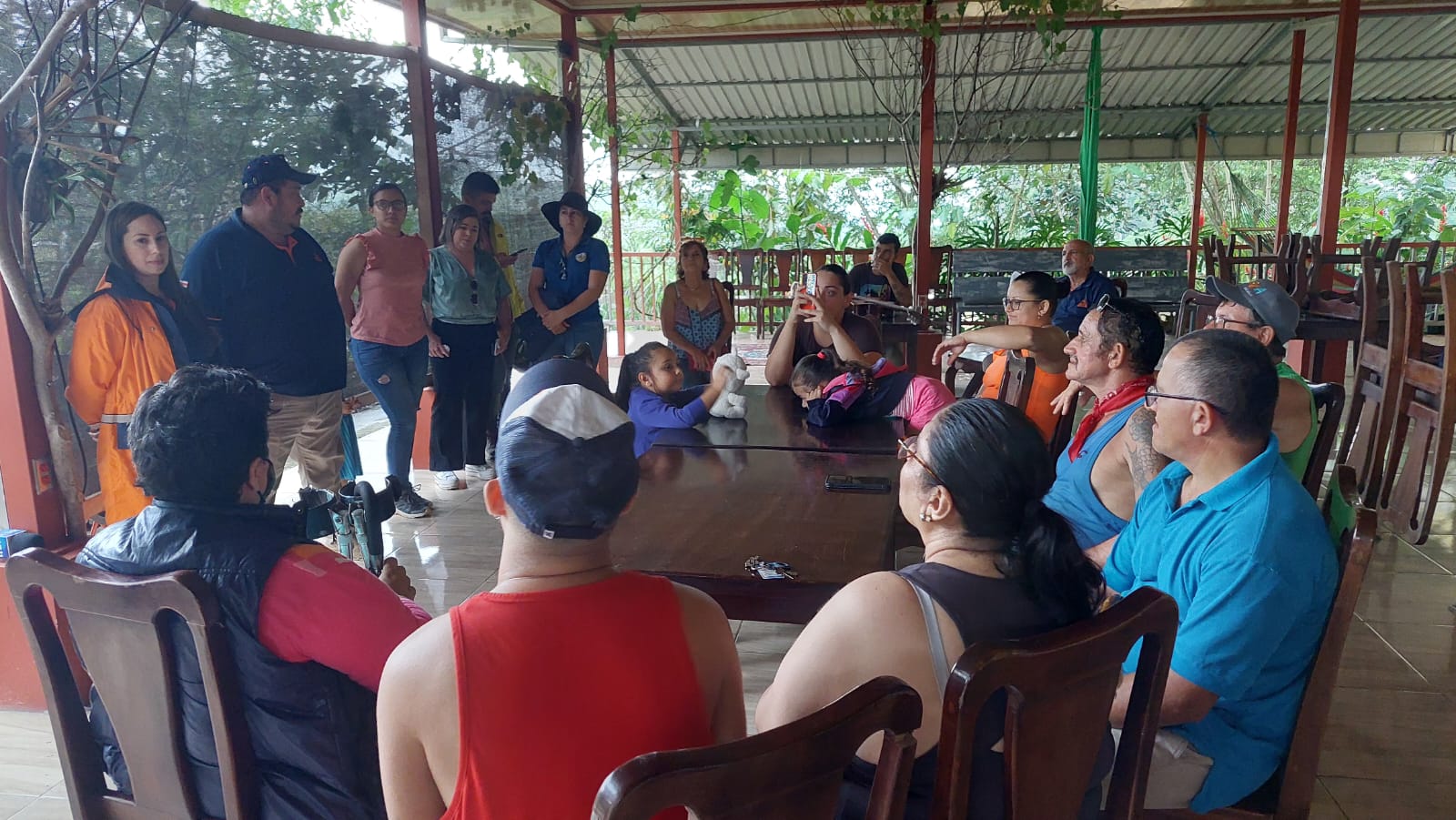 Más de 200 personas participaron de simulacro de evacuación en San Carlos: se probaron sirenas con alarma por cabezas de agua