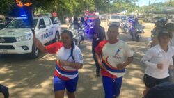 Antorcha de la Libertad ya recorre Costa Rica y llegará este jueves a Cartago