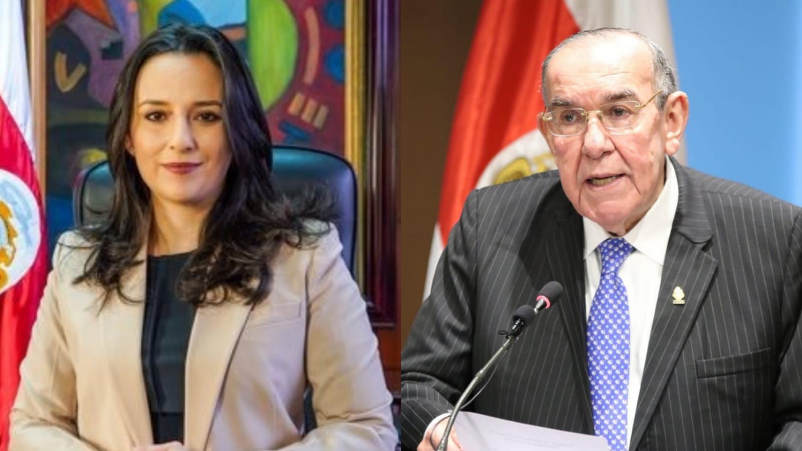 Presidente del Congreso y Ministra de la Presidencia discuten sobre comunicación entre ambos Poderes