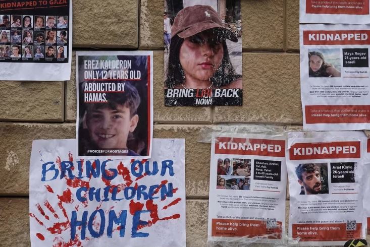 El grupo terrorista Hamas aseguró que tiene “entre 200 y 250″ israelíes cautivos en Gaza