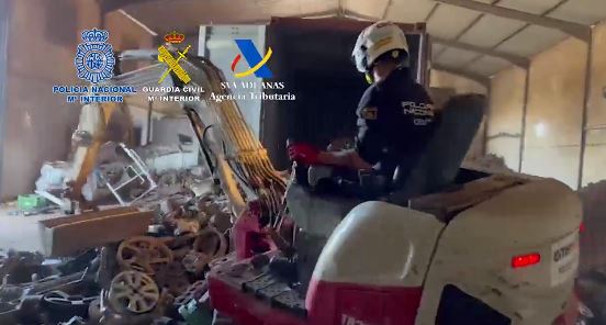 Policía de España informa sobre detención de 8 personas producto de contenedor con 720 kilos de cocaína desde Costa Rica