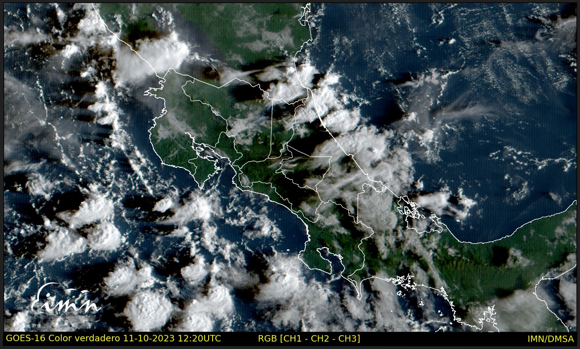 IMN descarta que tormenta tropical ‘Sean’ afecte al país: Se encuentra en el Océano Atlántico