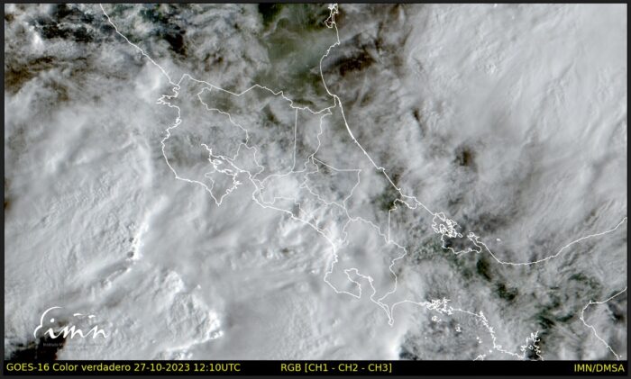 Zona de Convergencia Intertropical provoca condiciones lluviosas de este viernes