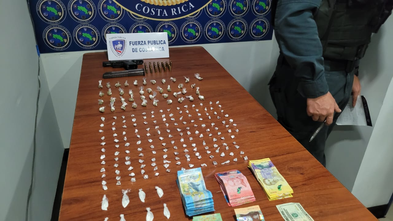 Fuerza Pública detuvo a 72 personas y decomisó 4 armas de fuego en operativo del fin de semana