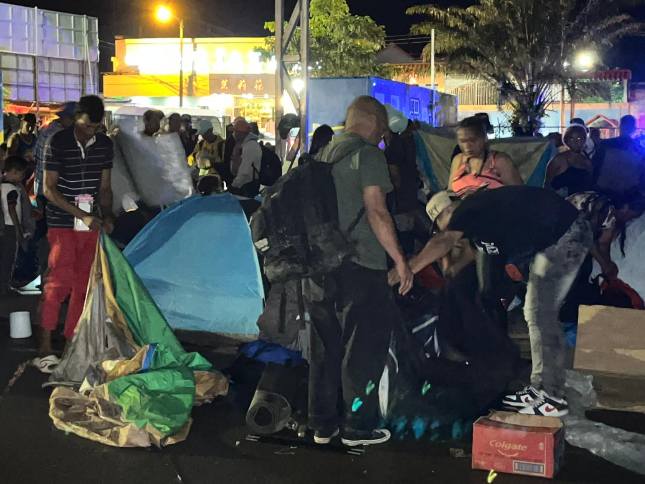 Migración inicia nuevo procedimiento de atención a flujo de migrantes en Paso Canoas