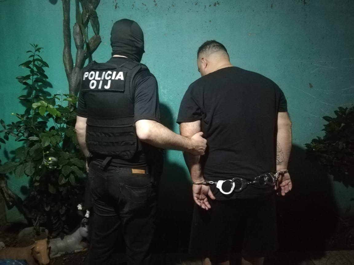 OIJ golpea a cuatro bandas criminales que operaban en Puntarenas