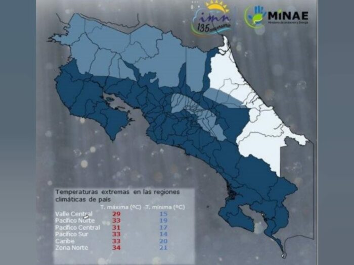 IMN advierte de ‘impacto severo’ en carreteras ubicadas en zonas montañosas debido a lluvias del fin de semana