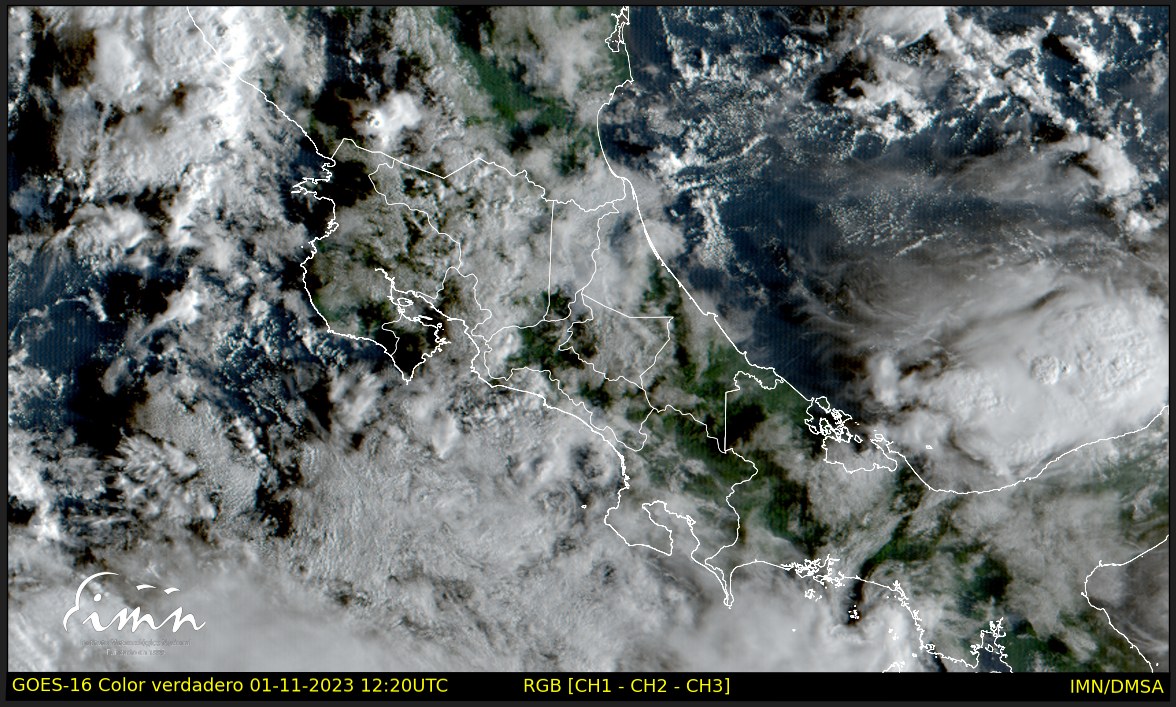 IMN prevé que este jueves ya no haya incidencia de Tormenta Tropical Pilar sobre el país