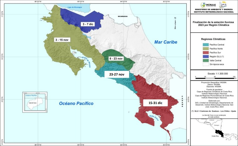 Pacífico Norte sufrió retraso en la llegada de la época seca por influencia de la Tormenta Tropical Pilar