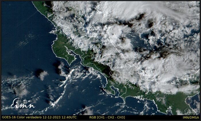 IMN proyecta disminución de 15% en lluvias para Zona Norte y Caribe en primer trimestre del 2024