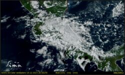IMN proyecta posible Frente Frío entre el 18 y 24 de diciembre que disminuiría las temperaturas entre 4° y 6° C