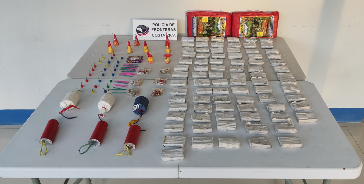 Autoridades policiales han decomisado 5 mil unidades de pólvora durante diciembre