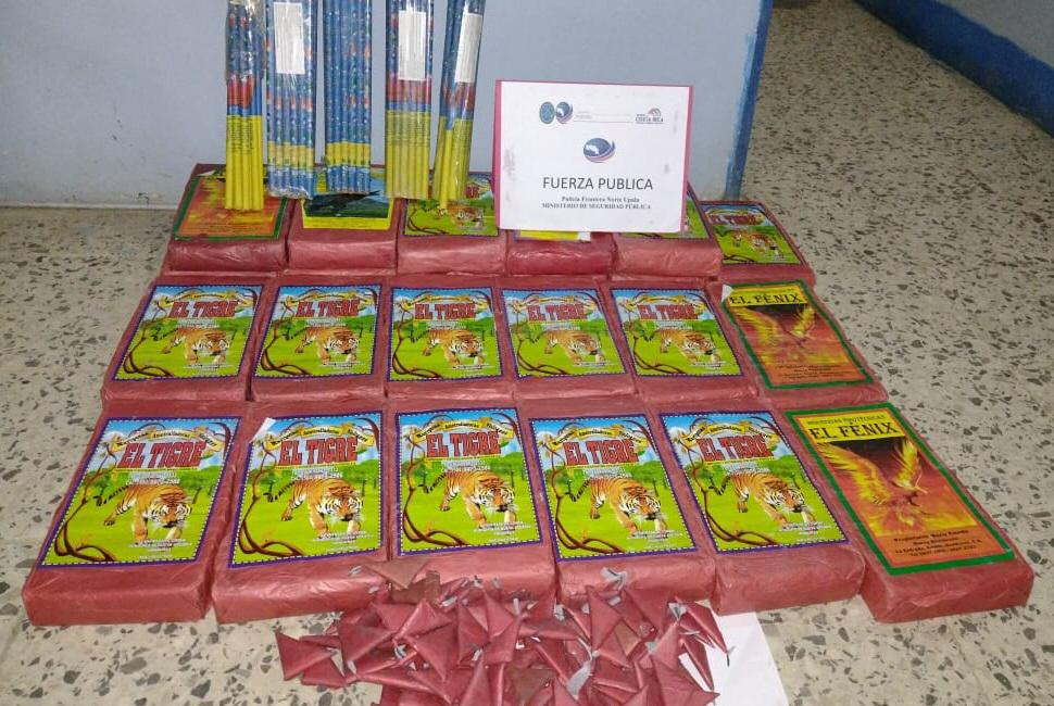 Decomisos de pólvora ilegal se duplicaron este año con respecto al 2022