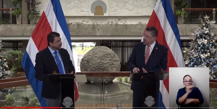 Presidente Chaves recuerda necesidad de legalizar el consumo recreativo de la marihuana