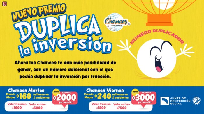 JPS anunció un nuevo ‘Premio Duplicador’ que pagaría dos veces la inversión del jugador de lotería