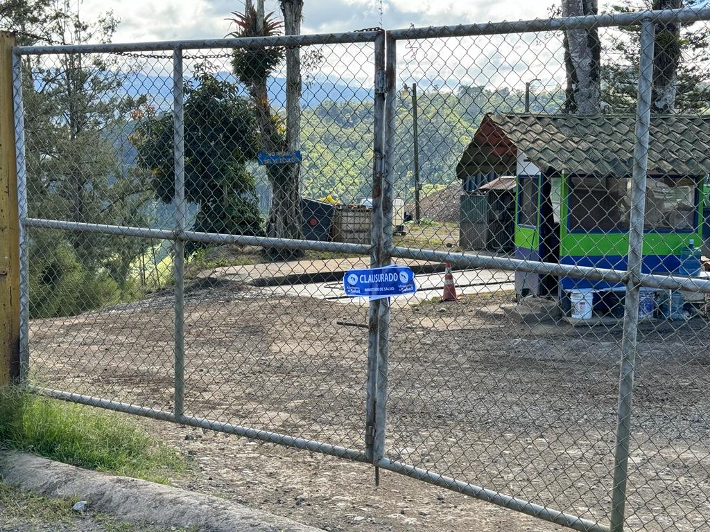 Salud clausura temporalmente Relleno Sanitario Los Pinos
