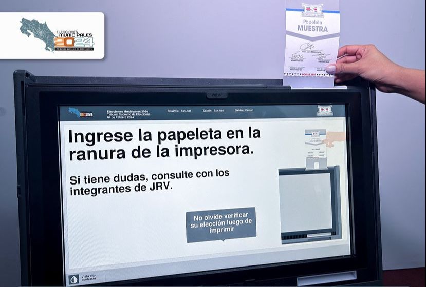 Electores pueden practicar voto en papeleta única electrónica en sede central y regionales del TSE
