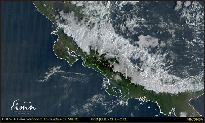 IMN prevé que influencia del Empuje Frío No. 18 empiece desde este domingo en el país