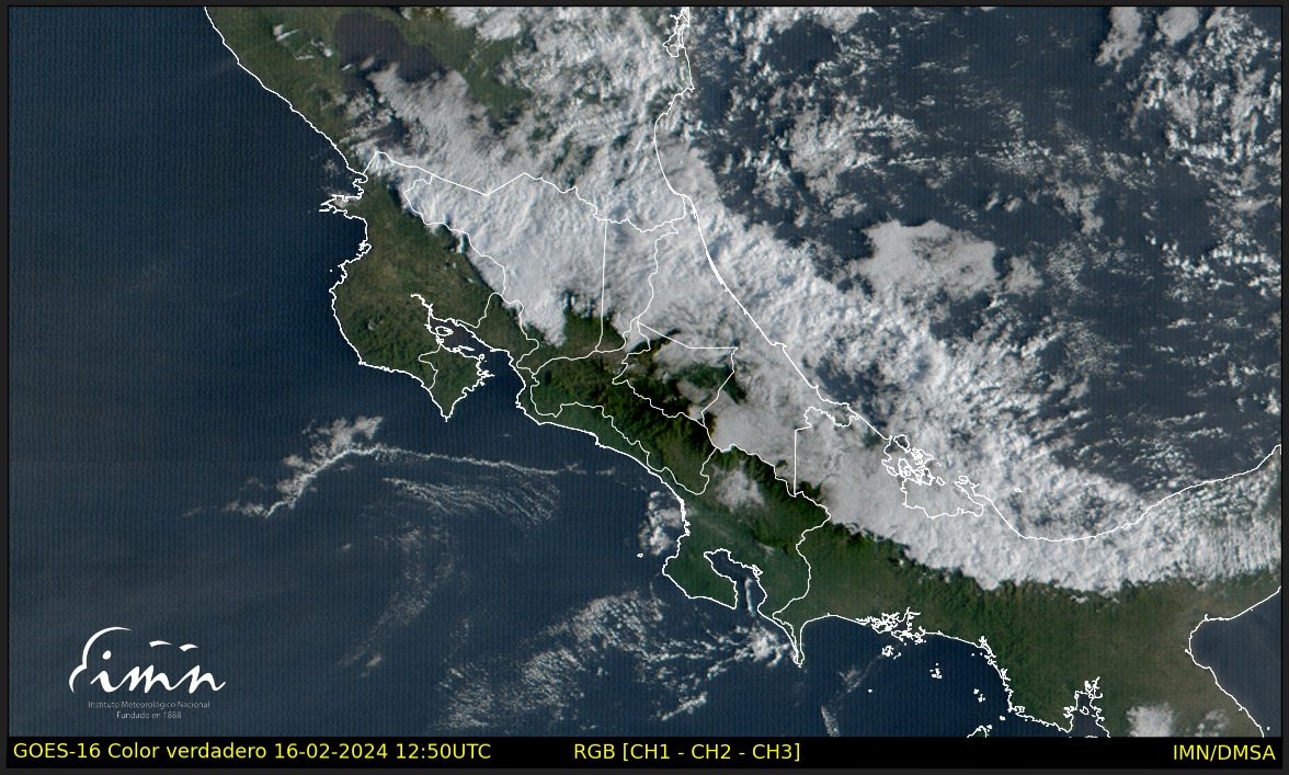 IMN prevé que influencia del Empuje Frío No. 18 empiece desde este domingo en el país