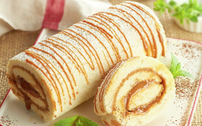 Recetas Semana Santa: Arrollado de Crema Pastelera con Higos