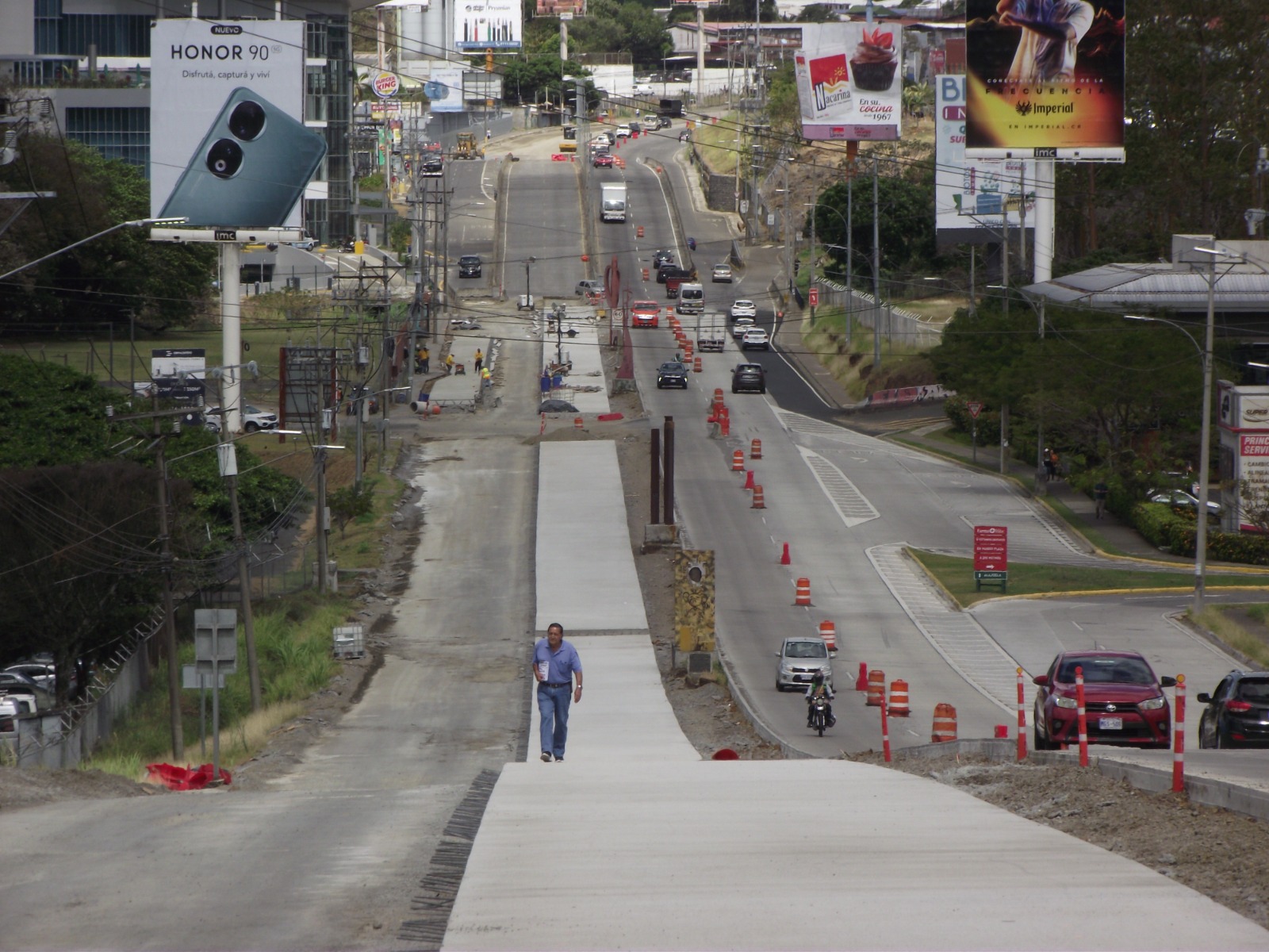 MOPT reporta sustitución del 60% de las losas de concreto en la Radial de Alajuela