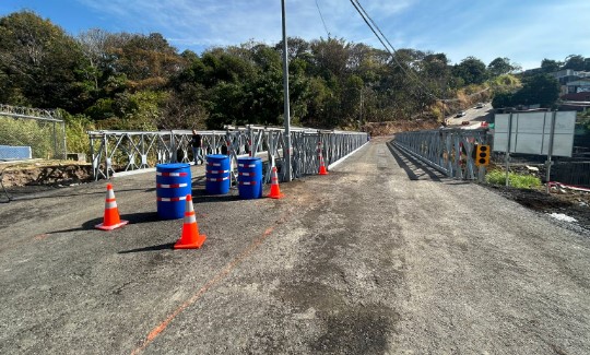 Municipalidad recuerda a conductores que vehículos pesados no pueden transitar por Bajo Los Ledezma