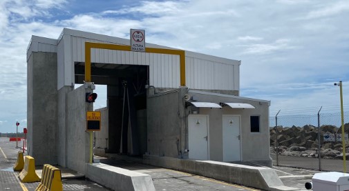 Seguridad inicia proceso para instalar escáneres donados por EE.UU.