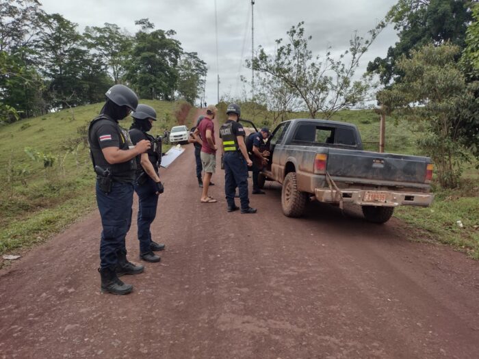 Fuerza Pública detuvo a 15 personas más durante operativo en Crucitas