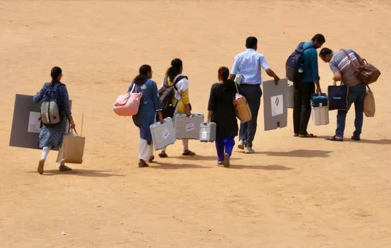 La India se prepara para celebrar la segunda fase de las elecciones generales a la que están llamados 160 millones de votantes