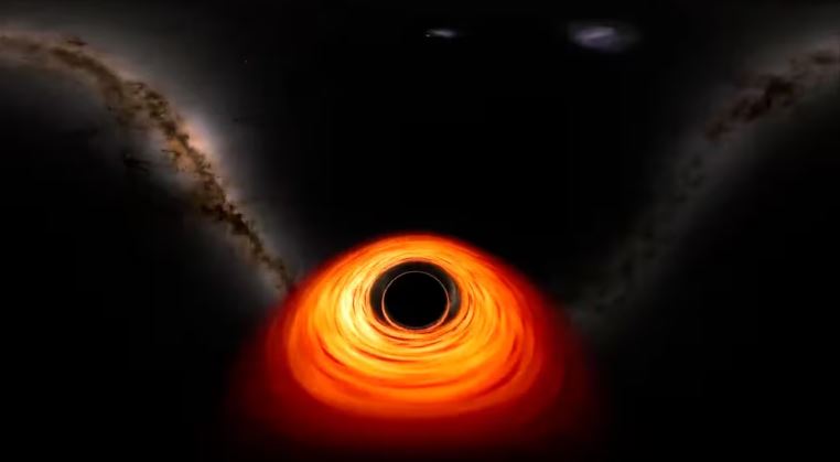 Por primera vez, una simulación en video de la NASA mostró cómo es entrar en un agujero negro