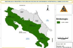 CNE declara alerta verde en el Valle Central y en el Pacífico ante fuertes lluvias