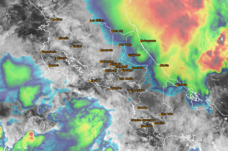 IMN prevé el paso de la Onda Tropical No. 5 sobre el país para el próximo lunes