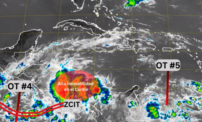 IMN urge precaución por saturación de suelos debido a lluvias y proyección de Onda Tropical No. 5