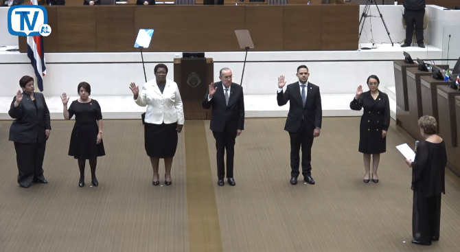 Diputados eligieron nuevo Directorio Legislativo: Rodrigo Arias se reeligió como Presidente del Congreso