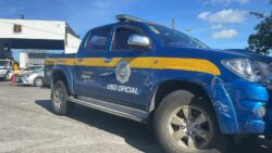 Oficiales de Tránsito se manifiestan en Zapote y piden más personal