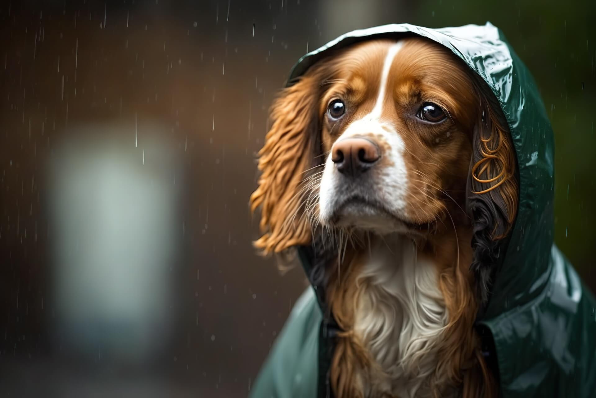 UNA alerta de estrés provocado en mascotas y animales de granja por fuertes lluvias