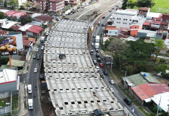 MOPT fortalecerá vigas en paso elevado por Hatillo tras recomendaciones por inspección de calidad