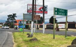 MOPT aplicará cierre de carriles en cruce de Taras la próxima semana